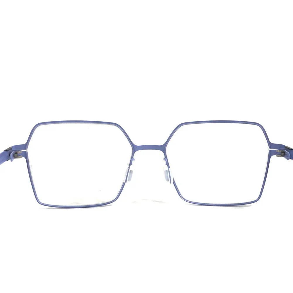 lool Eyewear Eyeglasses Frames HEXIA PU Matte Lavender Purple Hexagon 53-16-137